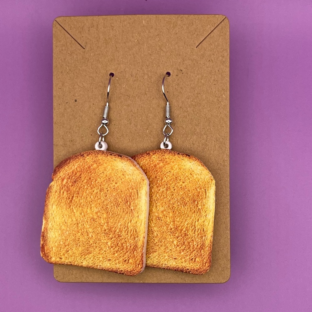 Toast Earrings